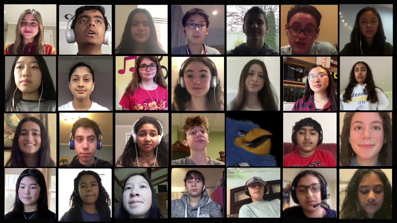 Jericho Middle School 2020 8th Grade Chorus Flying Free