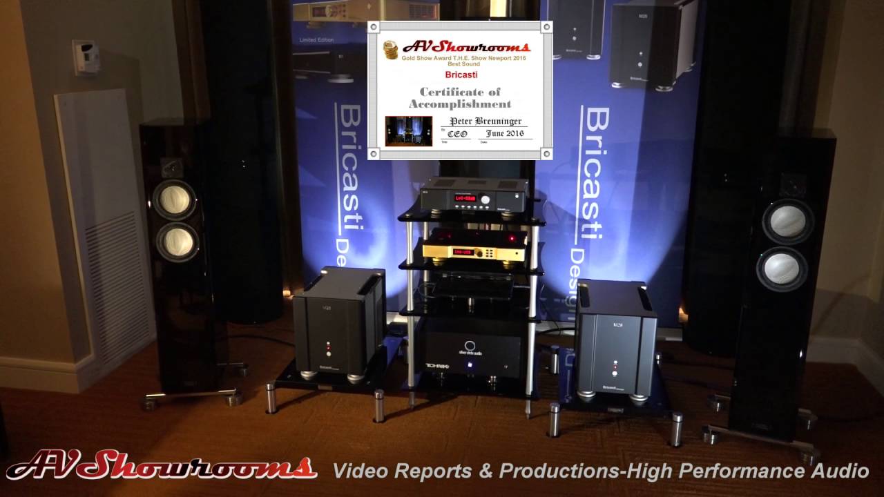 Bricasti M12, new linestage and DAC  M1, Gold M1, M28, Tidal, THE Show 2016
