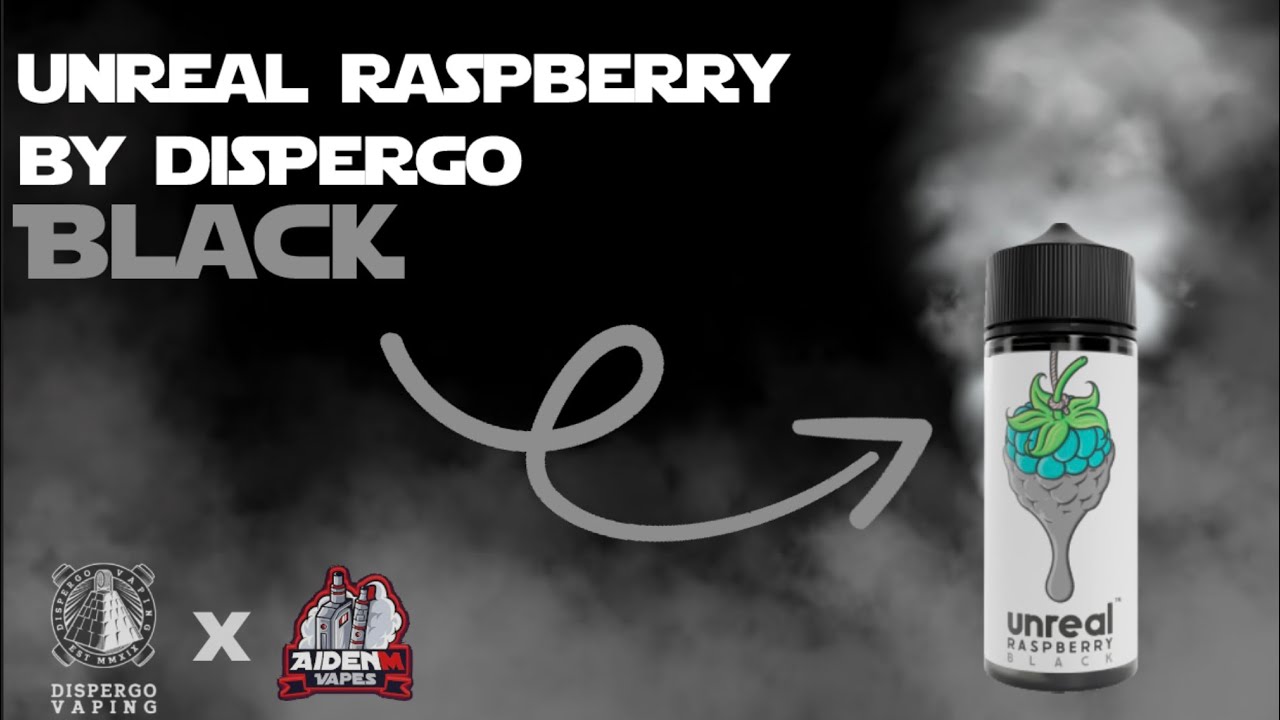 Unreal Raspberry Black | Dispergo Vaping E-Liquid