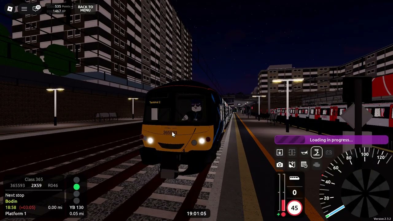 Roblox Stepford County Railway class 365 Stepford Victoria - Terminal 2