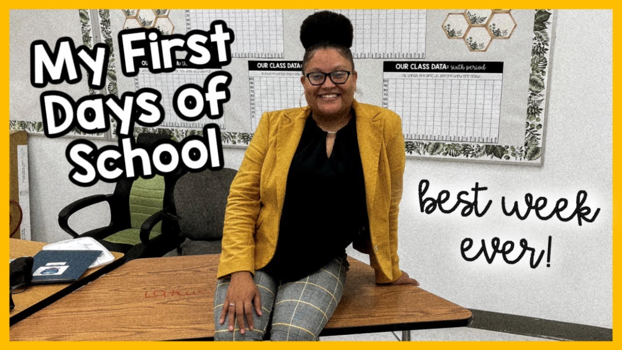 My First Days of School | Week in the Life of a Middle School Teacher Ep. 1 | 2021-2022 School Year