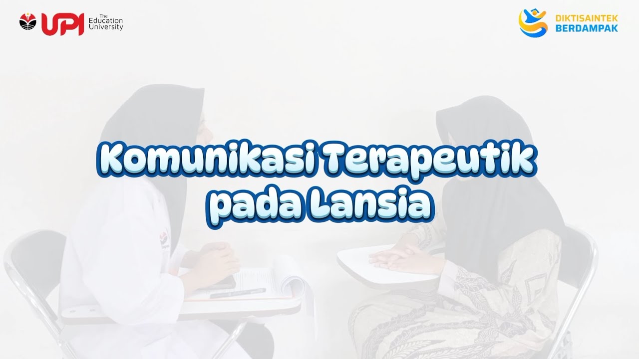KOMUNIKASI TERAPEUTIK PADA LANSIA