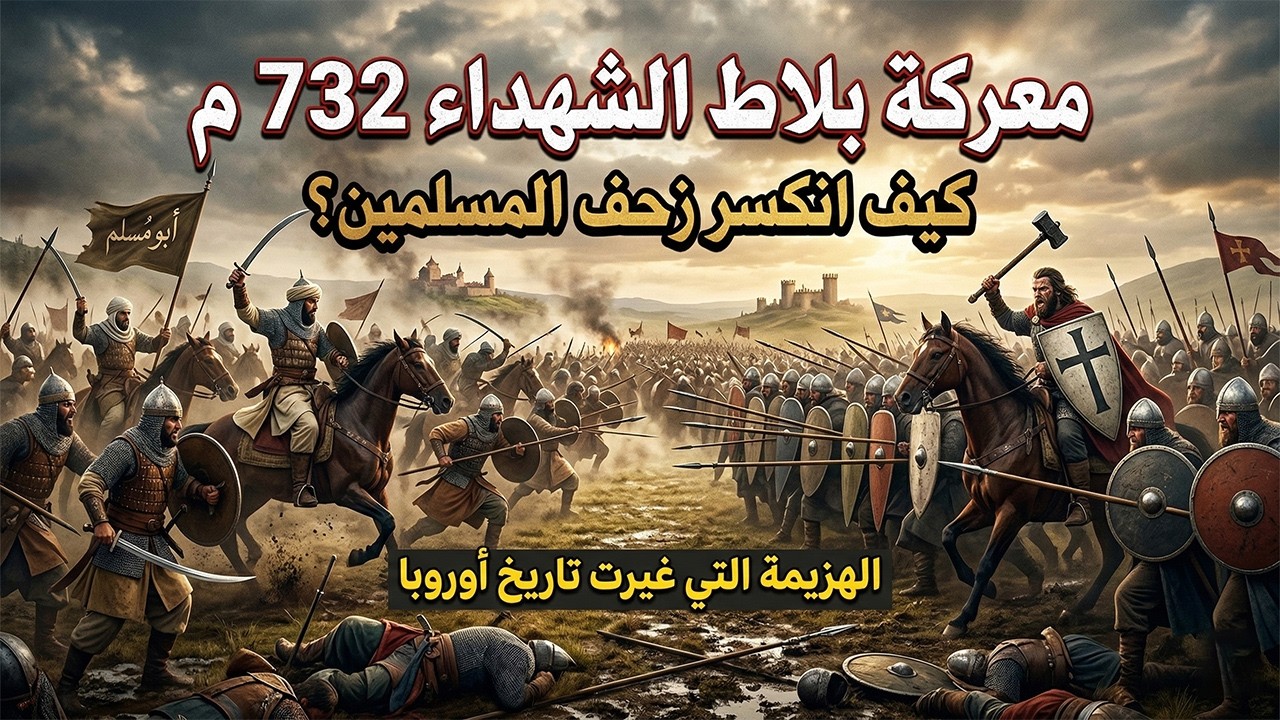 وثائقي ممل للنوم معركة بلاط الشهداء 732 م: الهزيمة التي غيرت تاريخ أوروبا وأوقفت فتوحات المسلمين