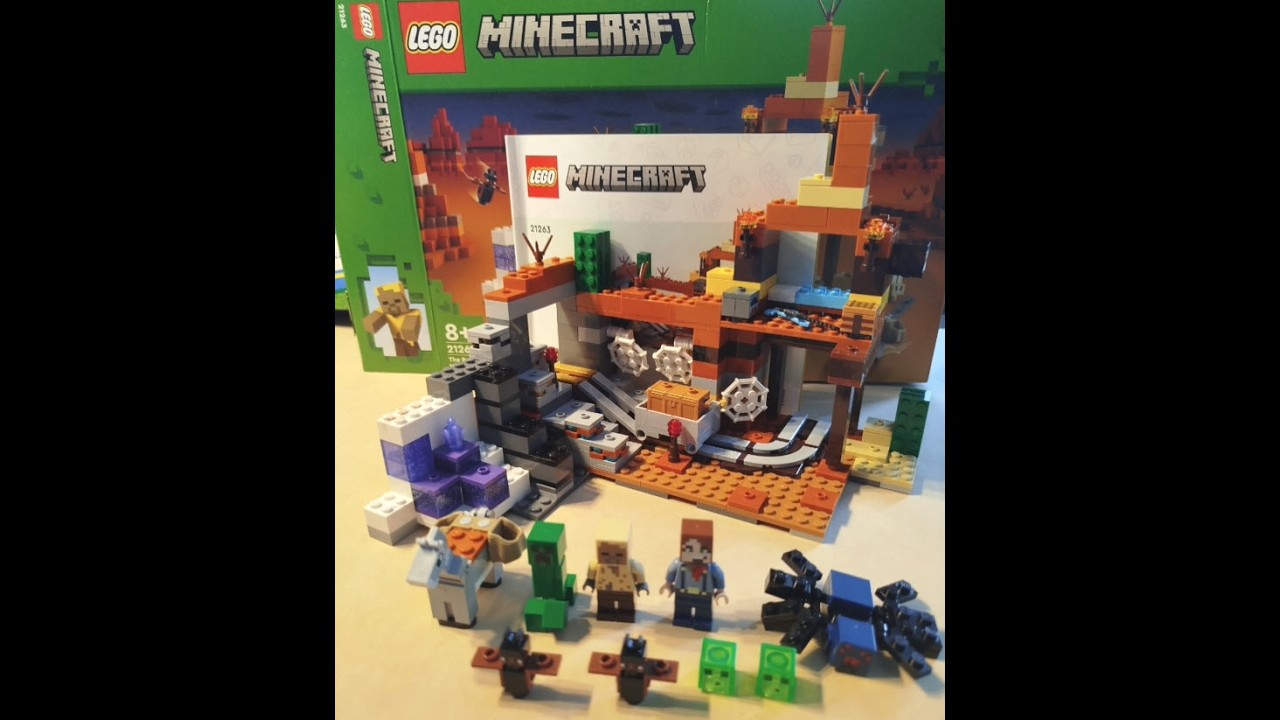 21263 СБОРКА LEGO MINECRAFT The Badlands Mineshaft