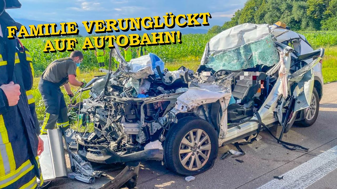 [TÖDLICHES UNFALLDRAMA] Auto kracht in 40-Tonner | Vater kommt ums Leben, Mutter & Kinder verletzt