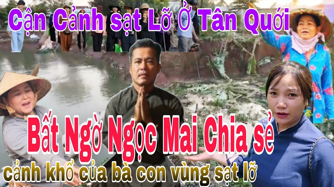 Bất Ngờ Bé Ngọc Mai chia sẻ về việc bà con vùng sạt Lỡ ♦️ nghe quá sót thương 🙏