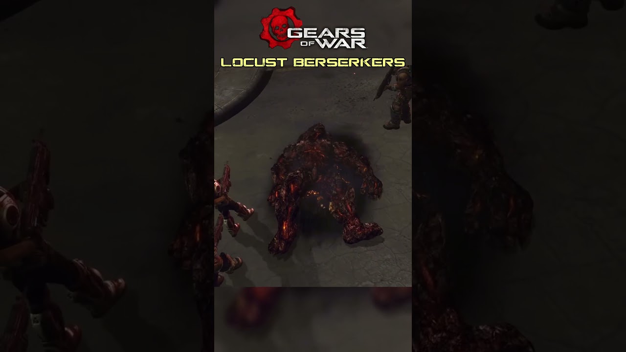 Why a Locust BERSERKER would beat YOU! | Gears of War Lore #gearsofwar #gears5 #gow #shorts #gaming