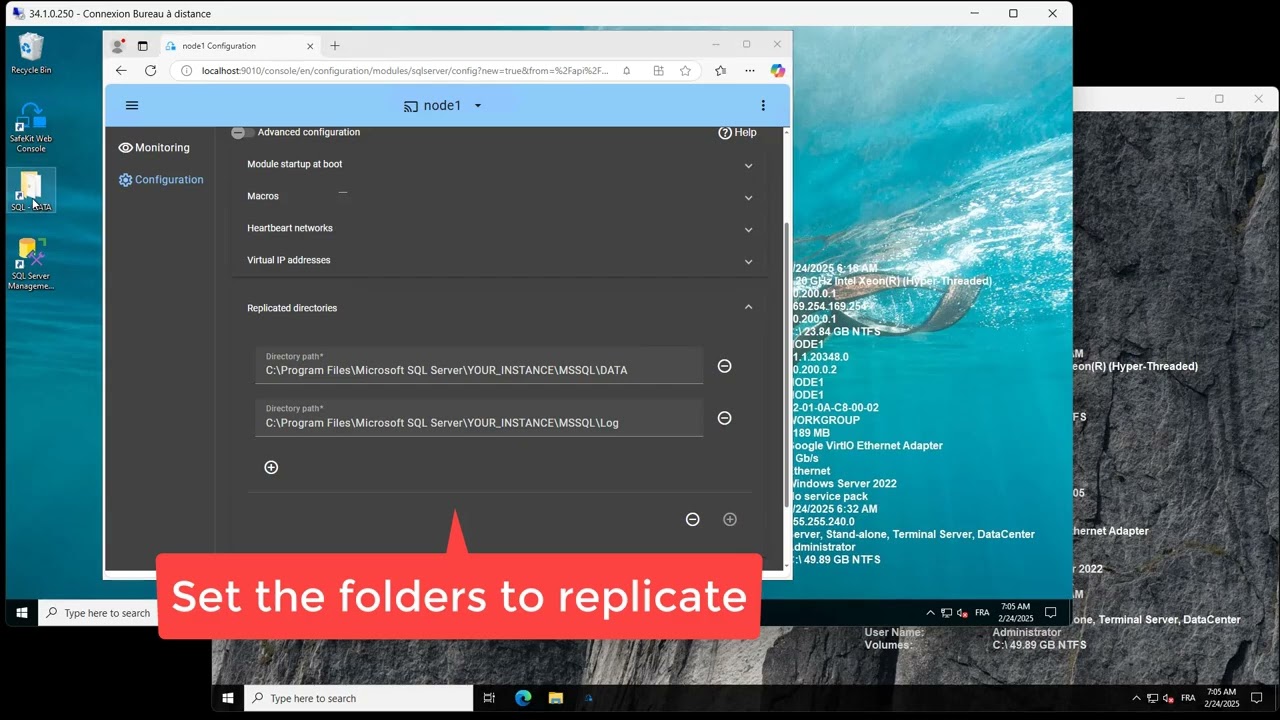 Как работает зеркальный кластер на примере Microsoft SQL Server?