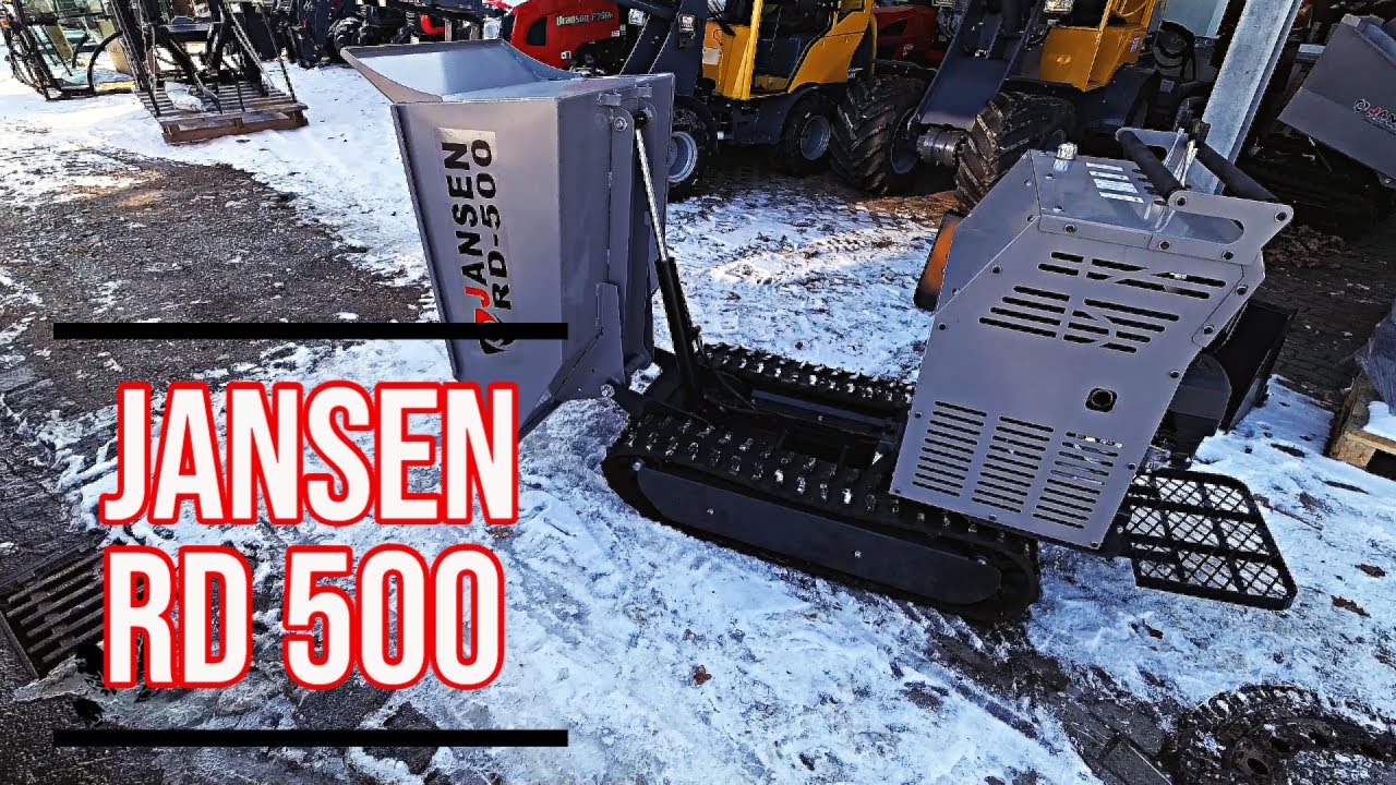 Kleines Kraftpaket - Jansen Dumper RD 500