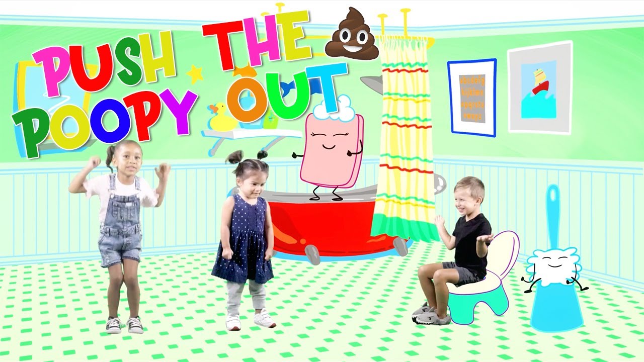 Bet you can&rsquo;t get it out of your head! | Potty Training Song & Dance | Push The Poopy Out | Tips