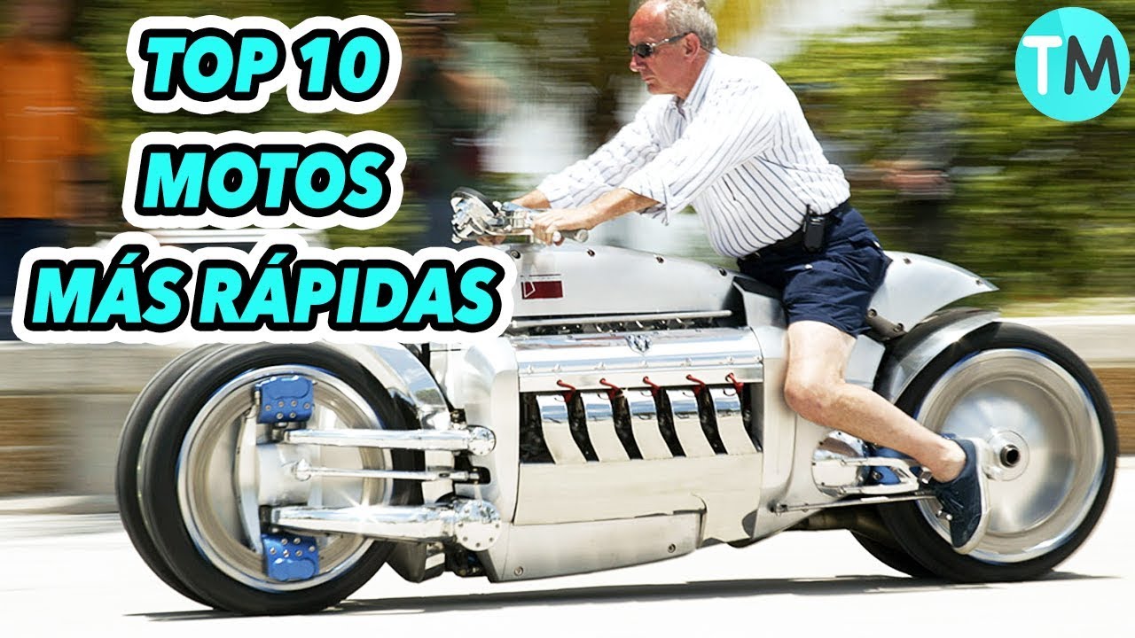 LAS 10 MOTOS Más RÁPIDAS Del Mundo (2017 - 2018)