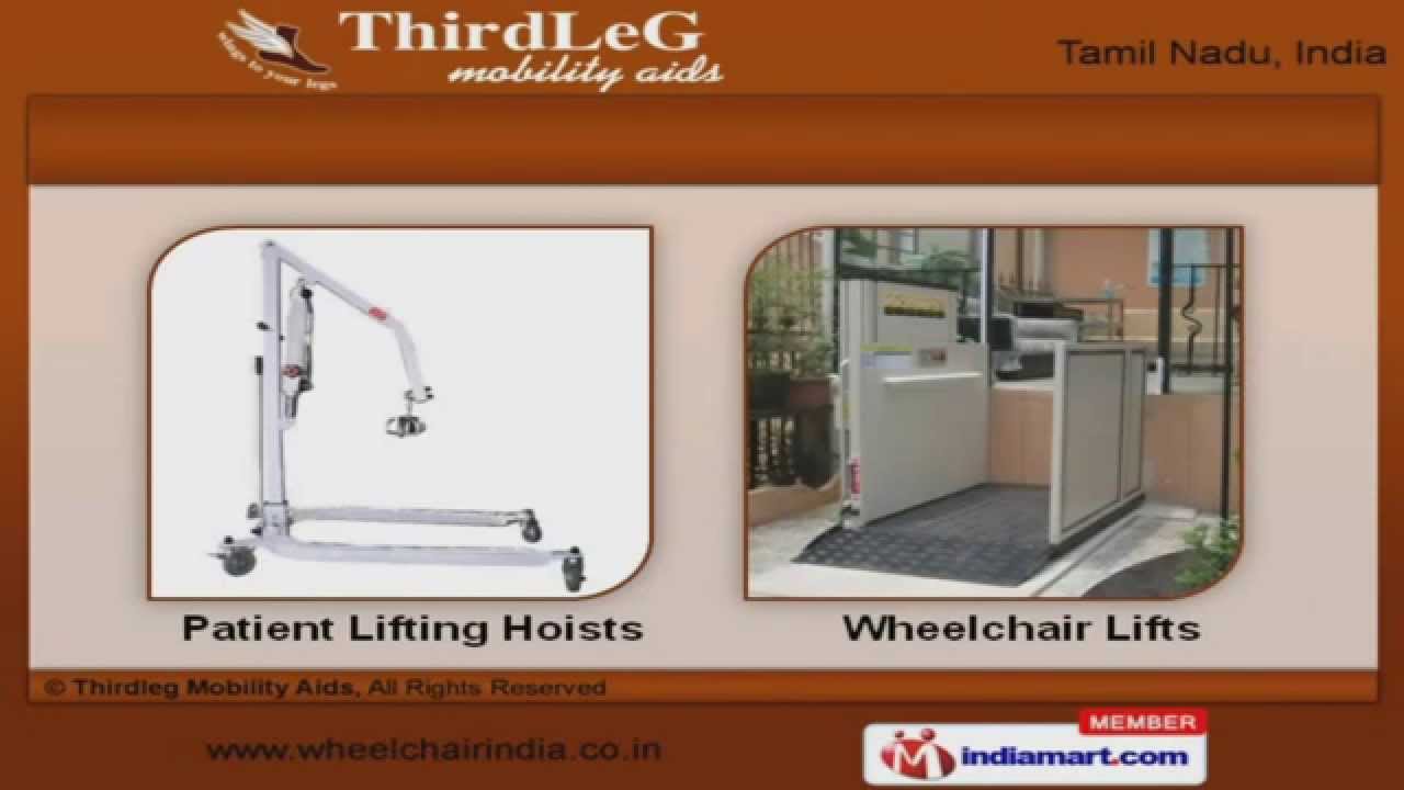 Wheelchairs & Spare Parts by Thirdleg Mobility Aids, Chennai
