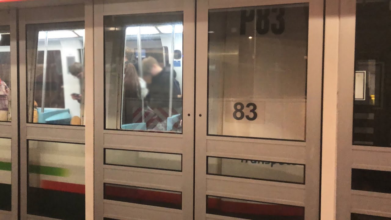 [ MÉTRO LILLE LIGNE 2 🔴]. Trajet à bord de la Rame HP 83.