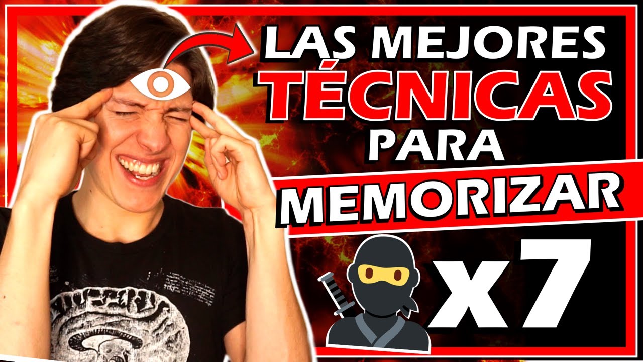 😏 Las 7 MEJORES TÉCNICAS De MEMORIZACIÓN (para Recordar lo que Quieras) | Masterclass
