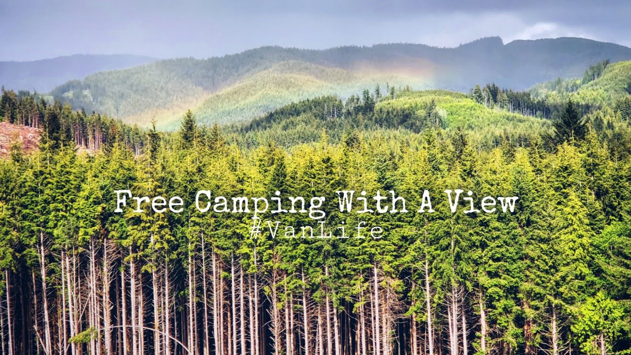 VanLife Vlog | Enjoying the Rainforest and finding a nice place to boondock in a converted minivan.