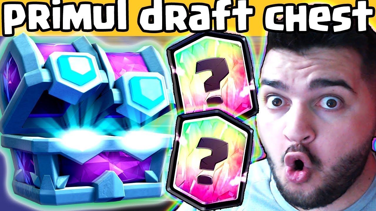 AM DESCHIS PRIMUL MEU DRAFT CHEST DE ARENA 11 - CLASH ROYALE !