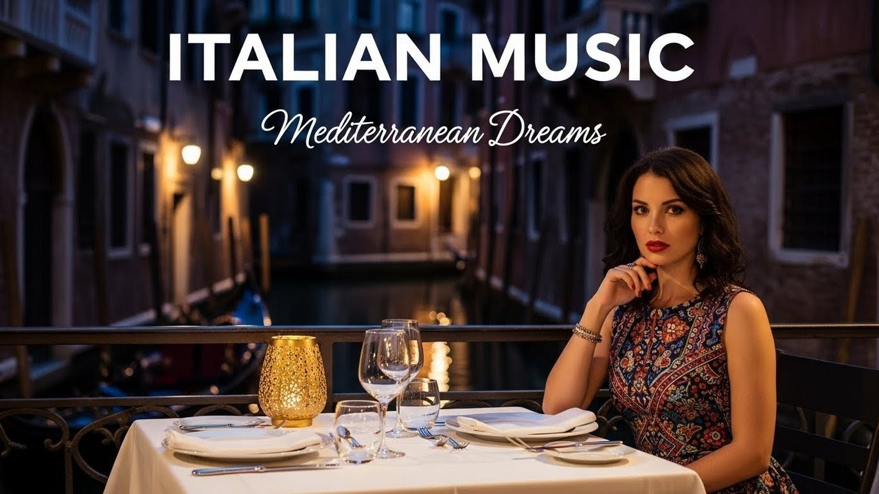 🎶 Italian Vibes & Mediterranean Music 🎶 2+ Hours Scenic Amalfi Coast & Lake Como Pure Serenity