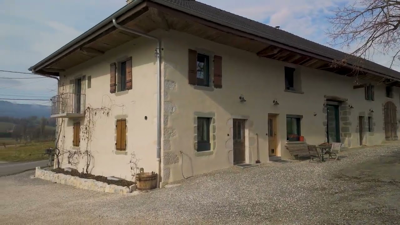 [VIDÉO] A Vendre - Ferme rénovée à Bloye Haute-Savoie