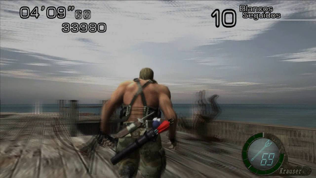Estrategia en Mercenarios Resident Evil 4 - Krauser Mundo de agua parte 16