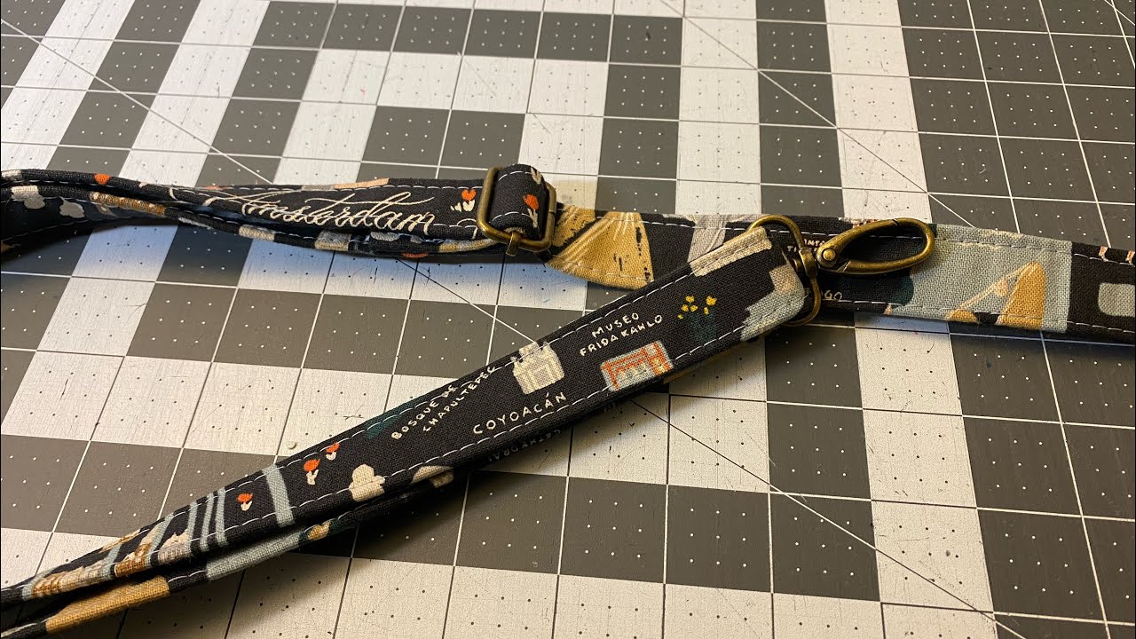 How to Sew a Crossbody Strap, How to Make an Adjustable Bag Strap, Making a Fabric Purse Strap