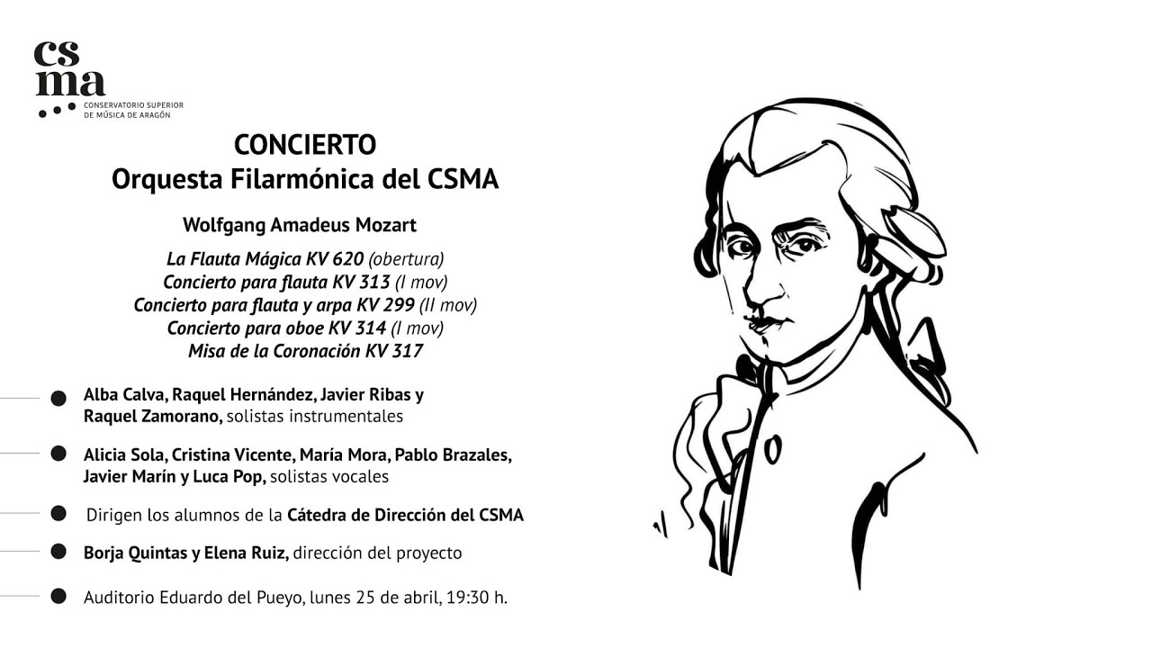 CONCIERTO ORQUESTA FILARMÓNICA CSMA