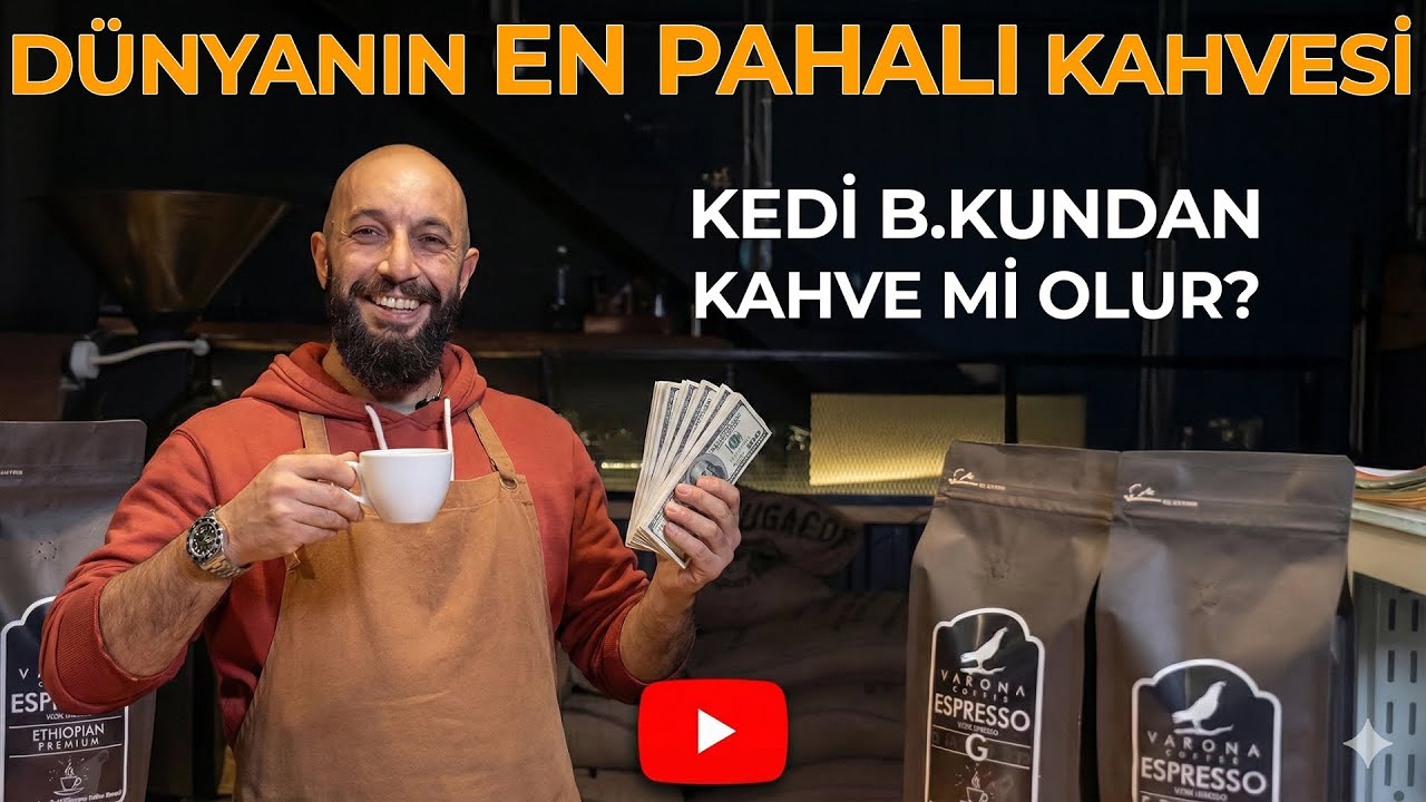 DÜNYANIN EN PAHALI KAHVESİ - Kopi Luwak -  Engin Varol - Varona Coffee