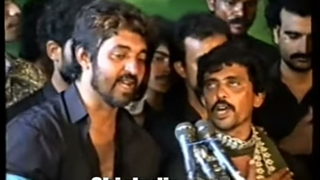 Noha Suno Suno Aye Madine Walo Recited By Mir Saber Zawar at Bibi Ka Alawa 1992 in Vidaie Majlis