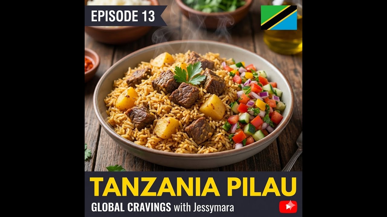 Cooking Authentic Tanzanian Pilau 🇹🇿 (Global Cravings Ep 13)