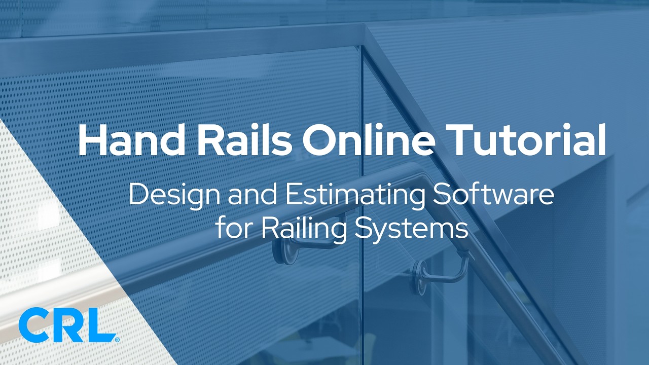 Hand Rails Online® Design & Estimating Software Tutorial