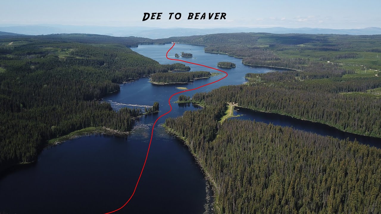 Paddle-Camping Chain of 5 Lakes in Lake Country (BC, Okanagan)