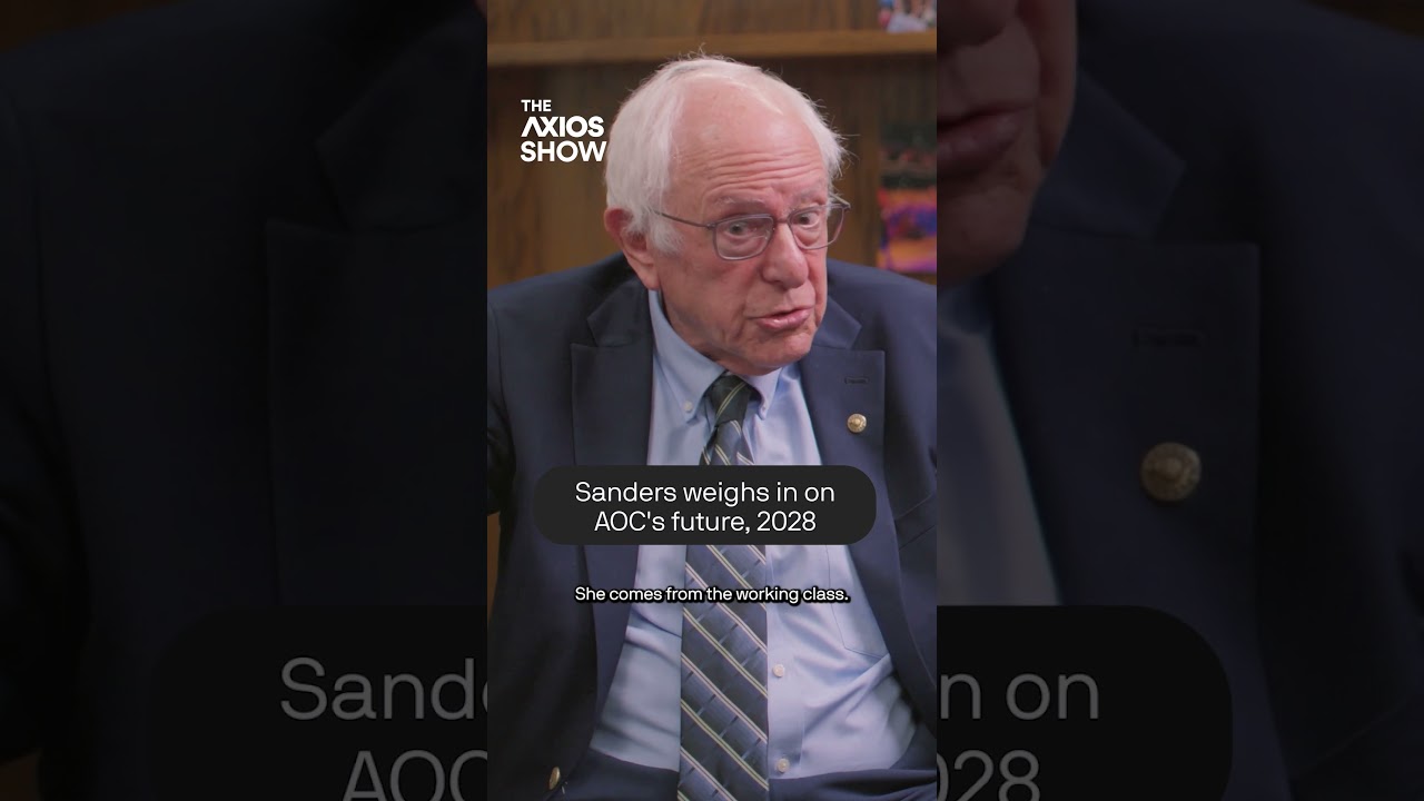 Sanders weighs in on AOC's future, 2028