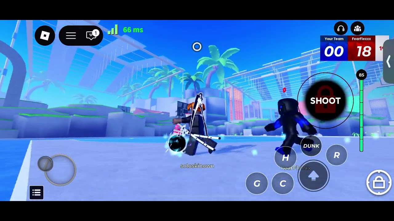 1v1 against hacker 