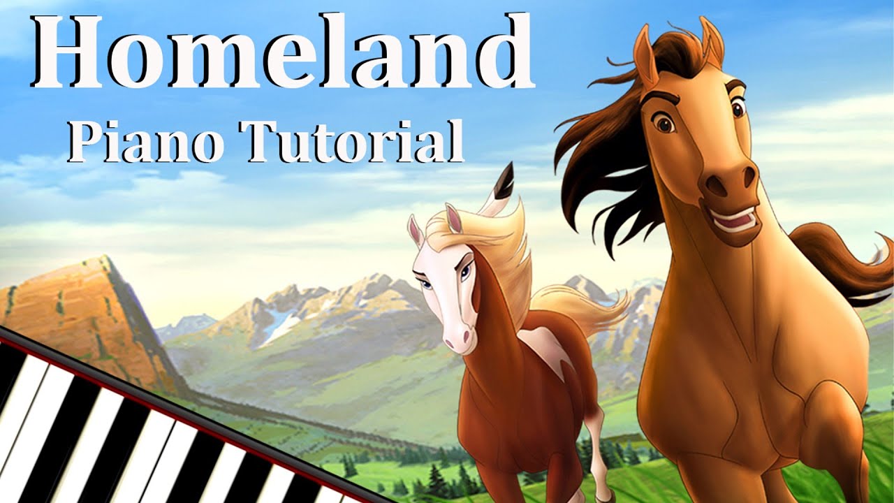 Spirit  - Homeland Main Theme  Piano Tutorial