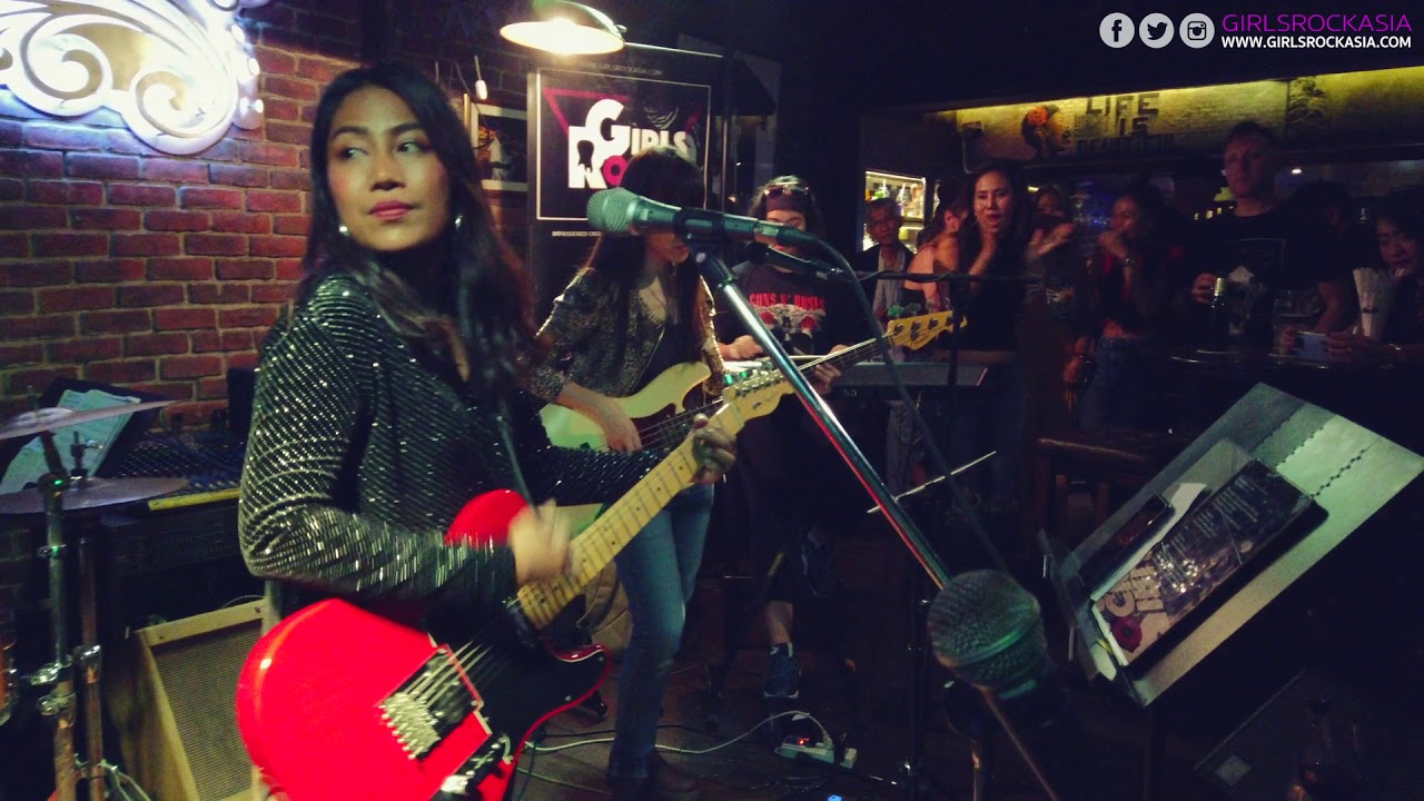 Wanted dead or alive by Bon Jovi ( Cover by all-girls band The grumps )