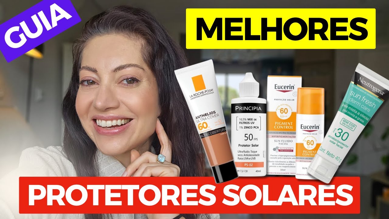 Protetores Solares: Cor e Sem Cor para Rugas, Manchas e Todos os Tipos de Pele | Dra. Greice Moraes