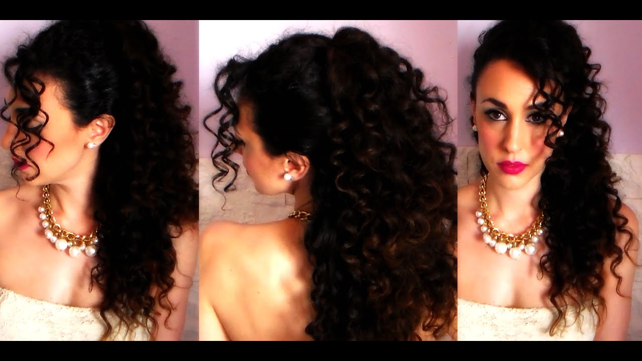 Wedding look 2015: ACCONCIATURA per CAPELLI RICCI ❤