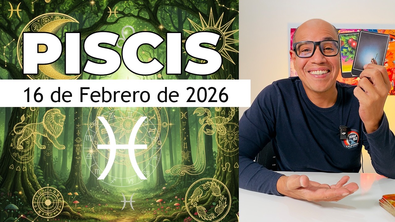 PISCIS | Horóscopo de hoy 16 de Febrero 2026