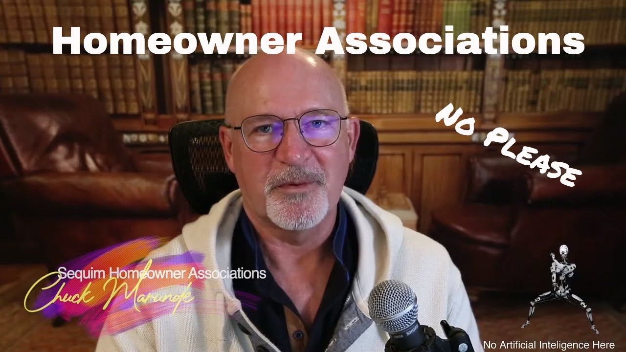 Sequim Real Estate Homeowner Associations Episode 109