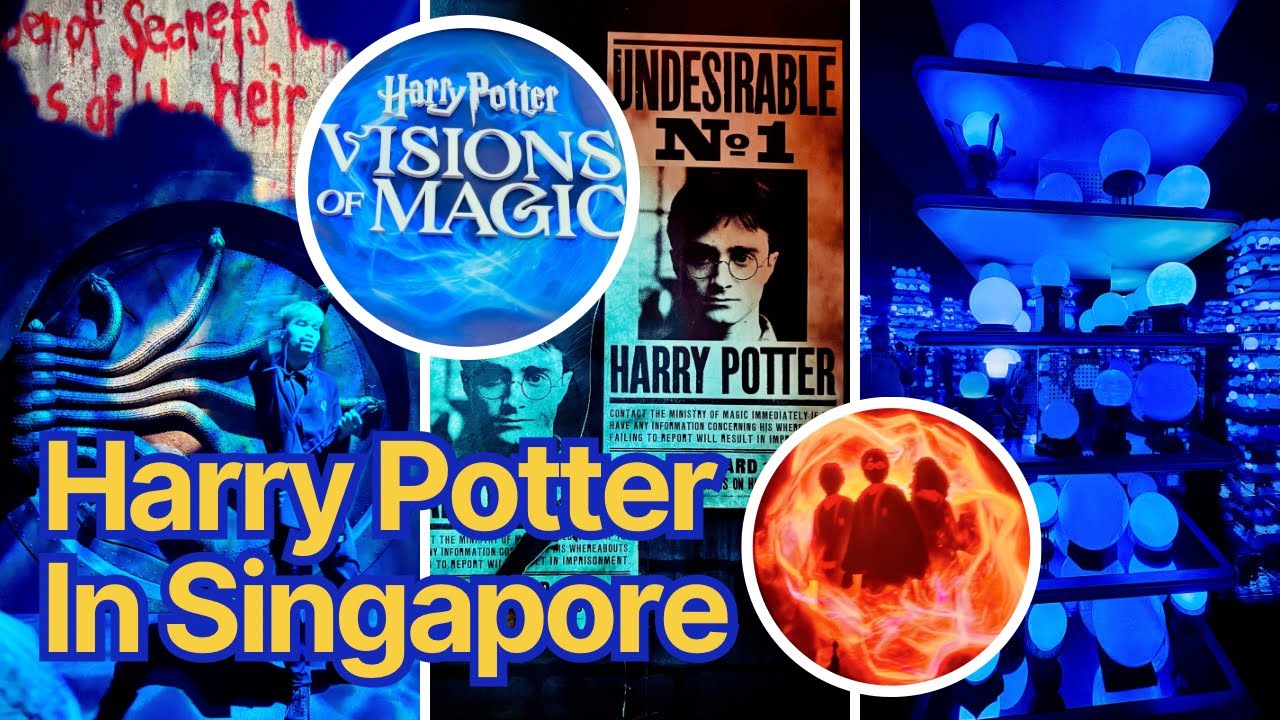 Harry Potter: Visions of Magic Singapore | Full Walk-Through, 10 Rooms, Wand Interactives ⚡🪄