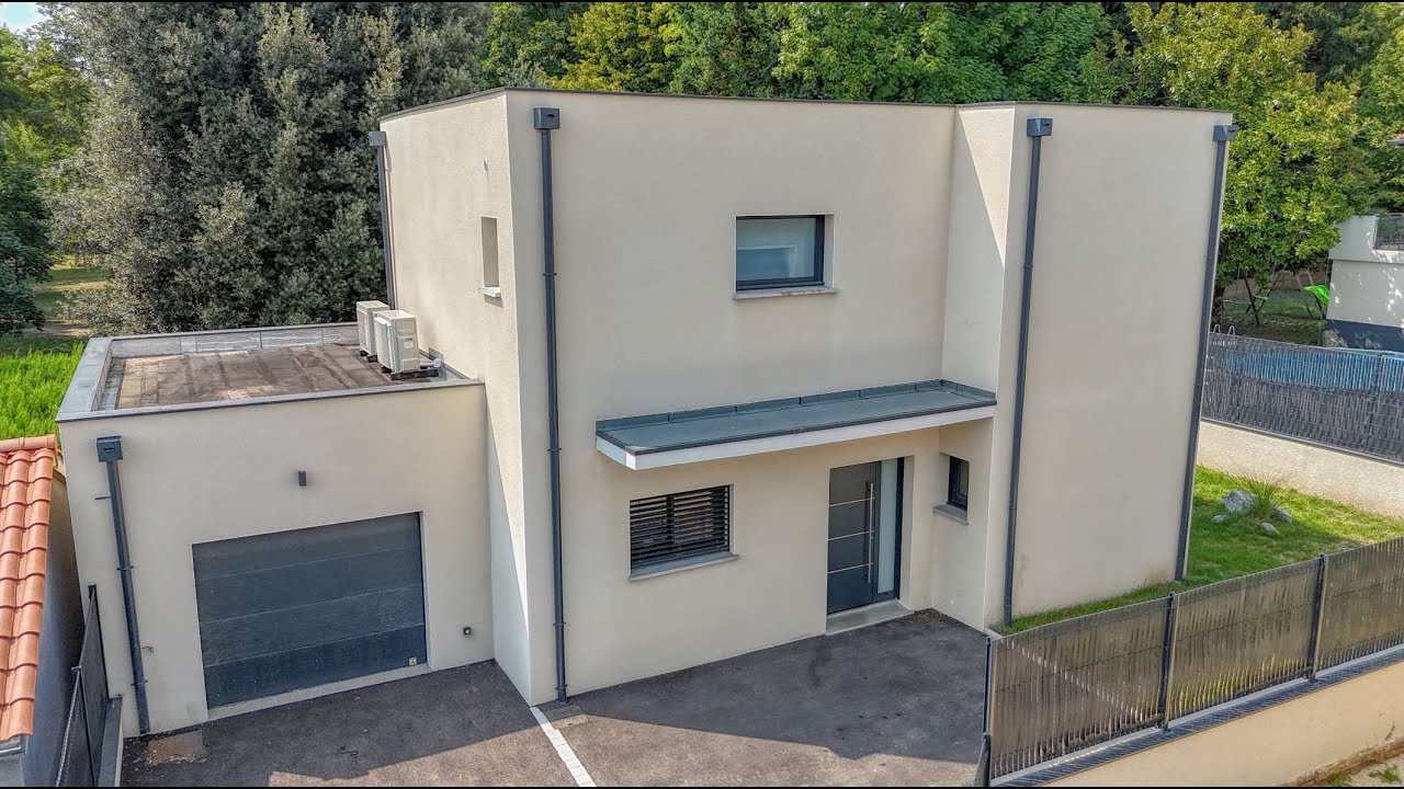 Grigny 69520 Maison 4 Pièces 120m2 + Piscine + Terrain 499m2 A Vendre