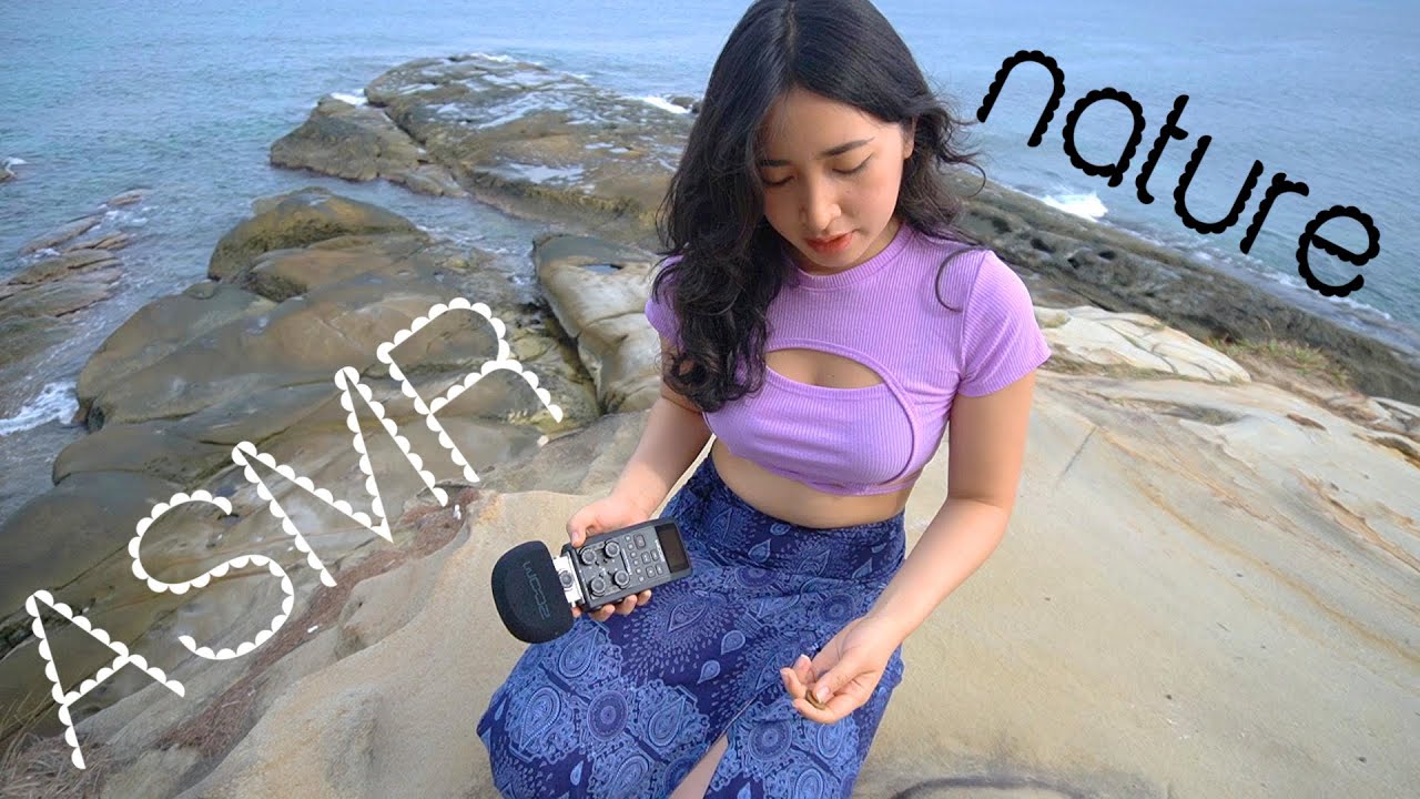 ASMR на природе НА ОТКРЫТОМ ВОЗДУХЕ (публичный ASMR, лай)