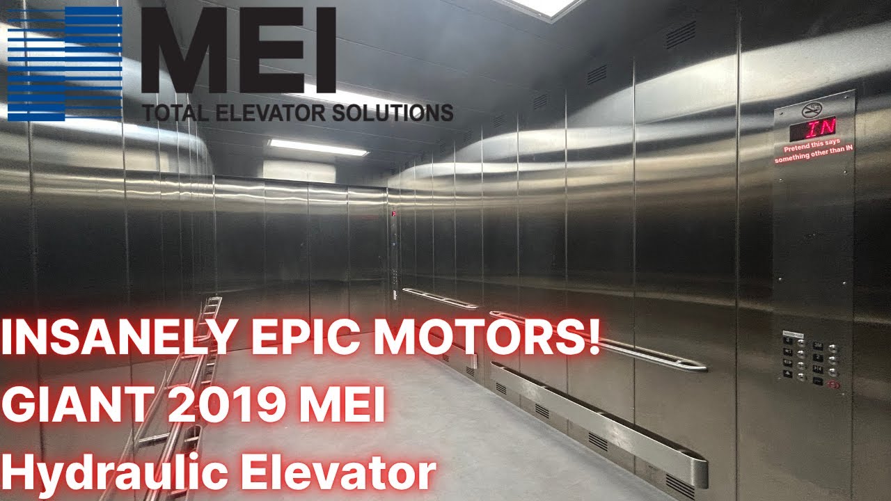 INSANELY EPIC MOTORS: GIANT MEI Hydraulic Elevator | Wonderverse | Oakbrook Center | Oakbrook, IL