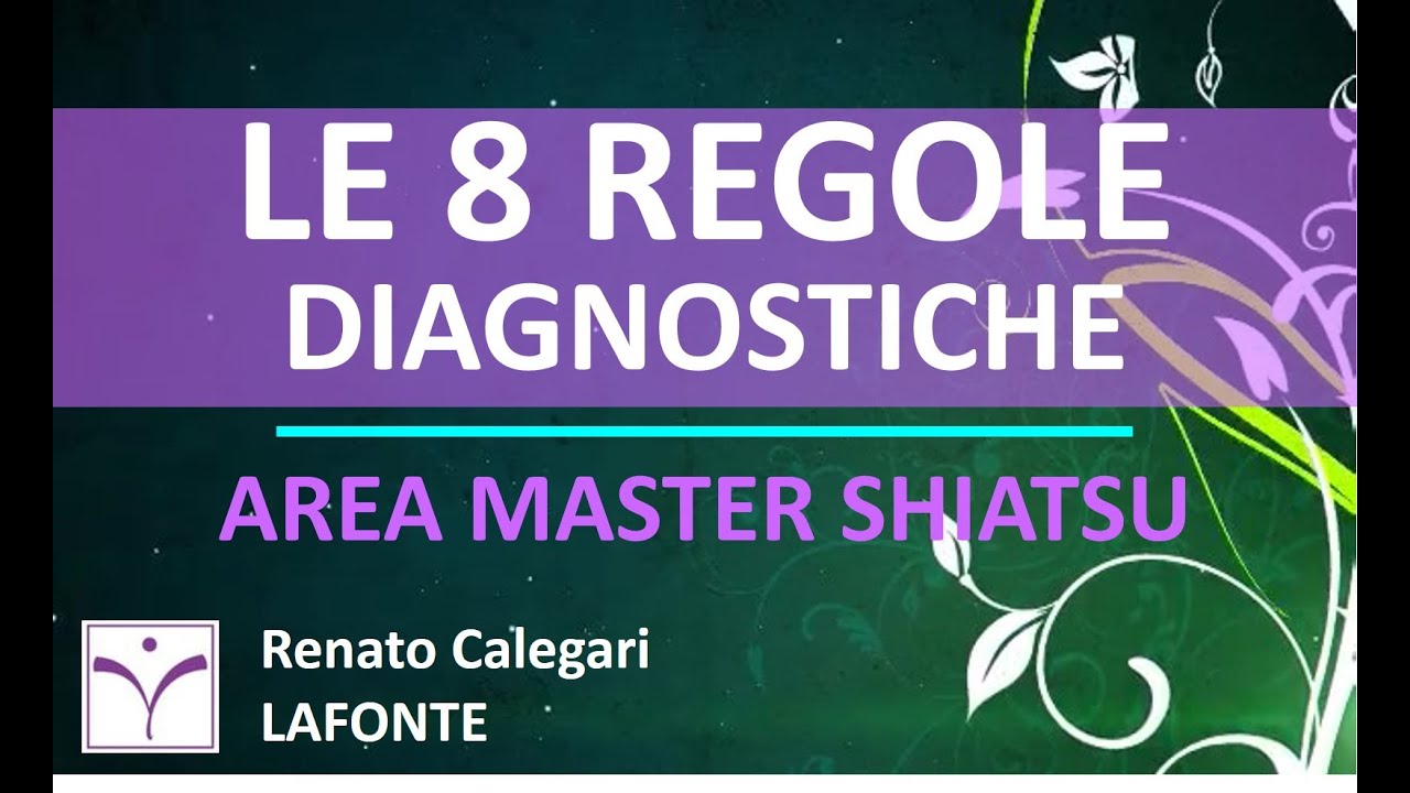 Le 8 regole diagnostiche  nella Medicina Tradizionale Cinese