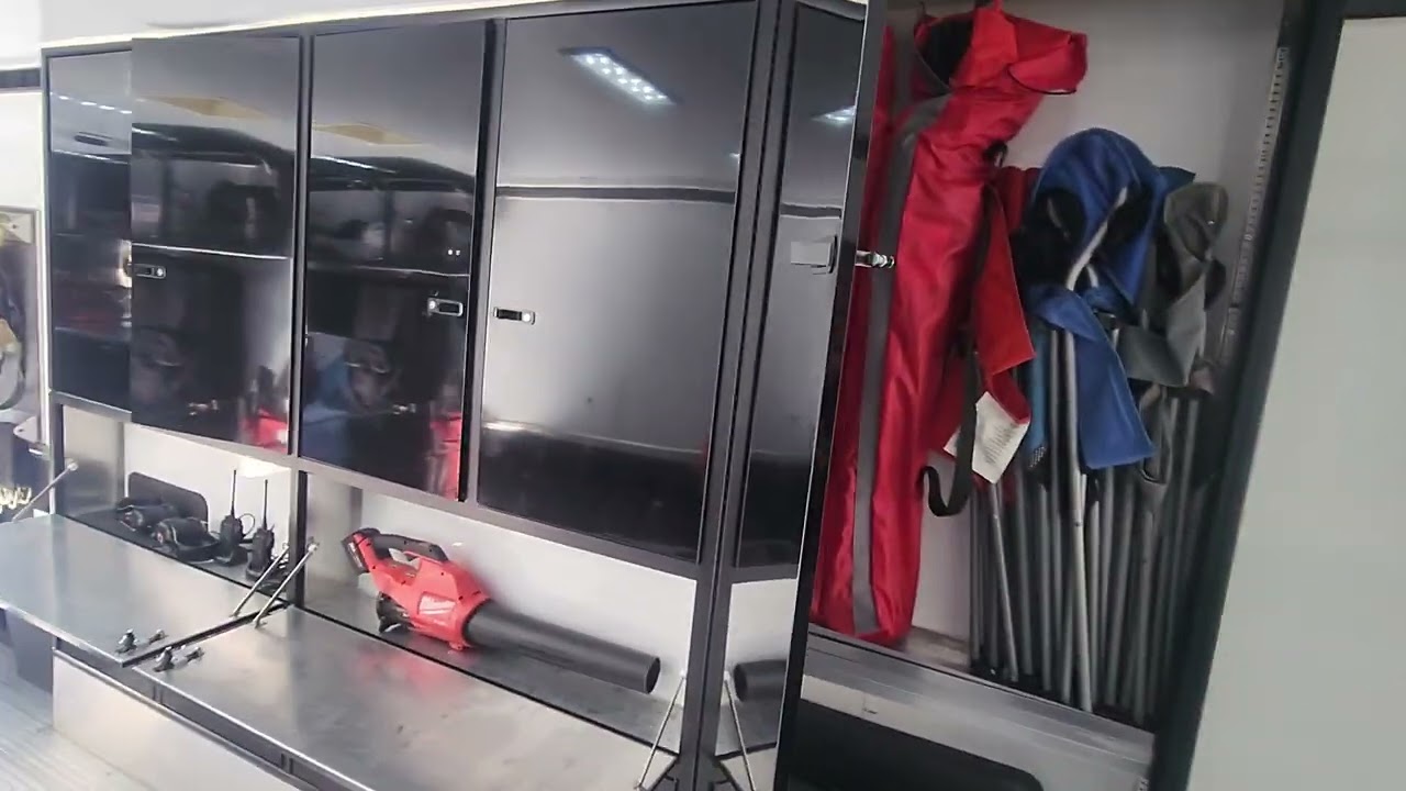 34 foot Intech race car trailer