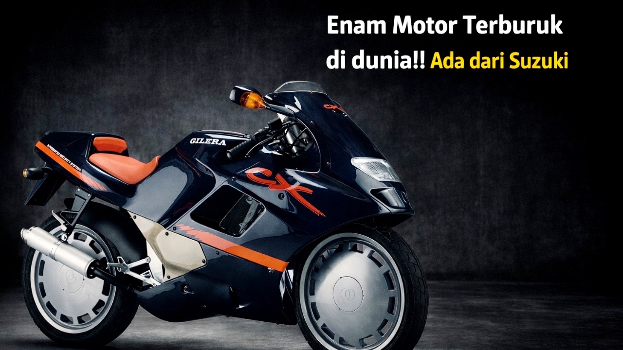 Enam Motor Terjelek yang pernah dibuat pabrikan Ternama !! Ada dari Suzuki !!