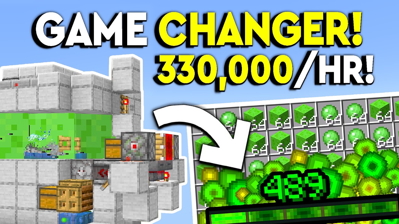 ЛУЧШАЯ ФЕРМА XP СЛАЙМОВ 1.21 Руководство Minecraft - 330,000/ЧАС!