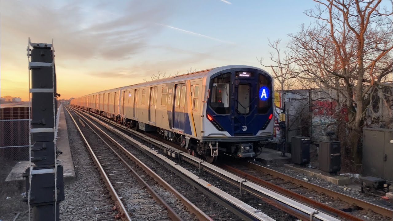 NYC Subway HD Audio: Alstom OptONIX AC Traction Motor IGBT Inverter Sounds on The R211A (3/15/23)