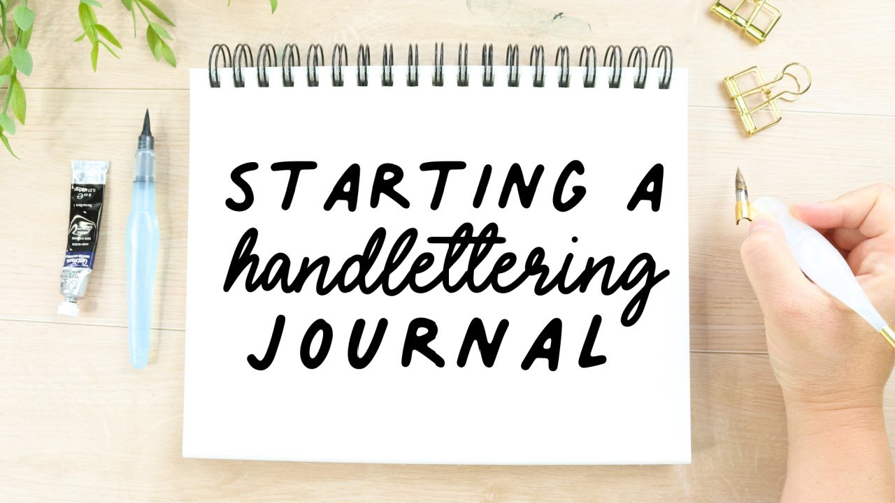 Hand Lettering Journal Ideas | Page 1