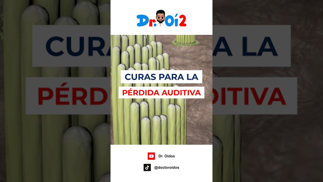 Regenerar c&eacute;lulas ciliadas avance para p&eacute;rdida de audici&oacute;n  #perdidaauditiva #shortsvideo @Shorts