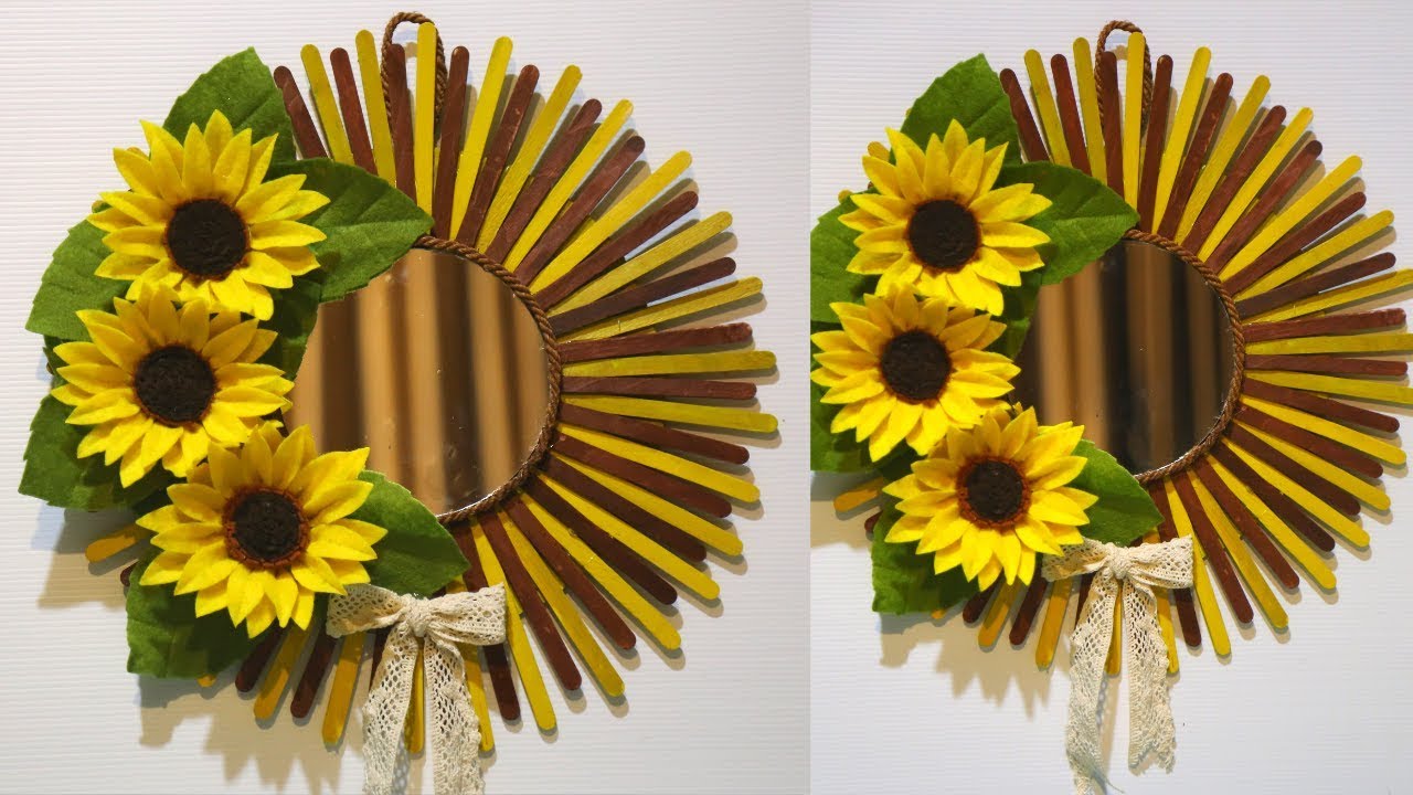 HOME DECORATING IDEAS | CRAFT IDEAS | POPSICLE STICK CRAFTS